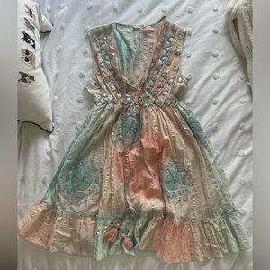 Anisa Spain beaded detail dress